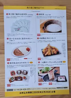 優待画像