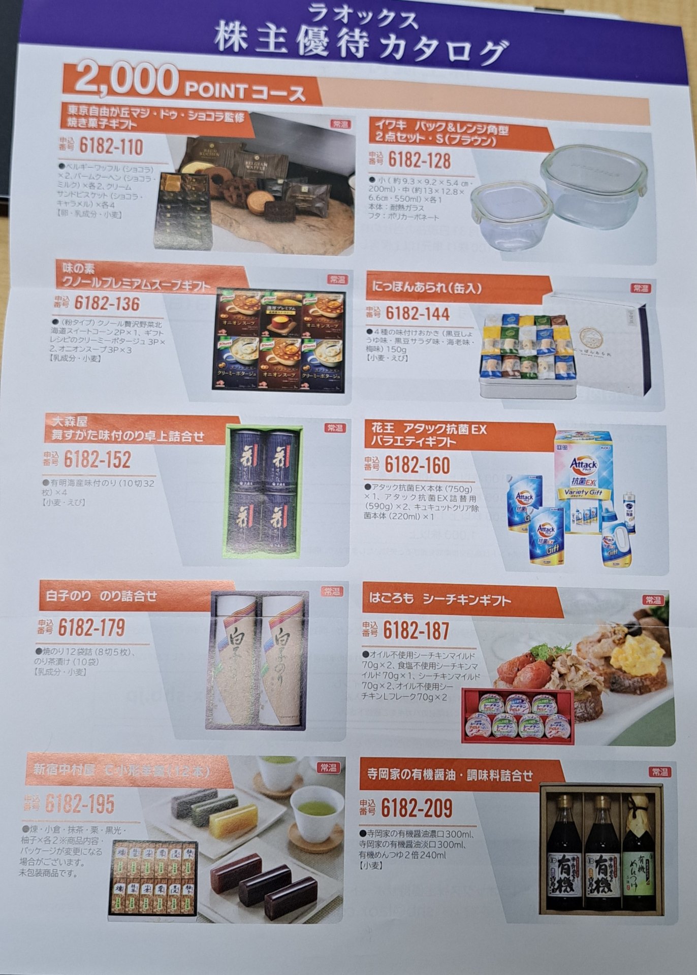 優待画像