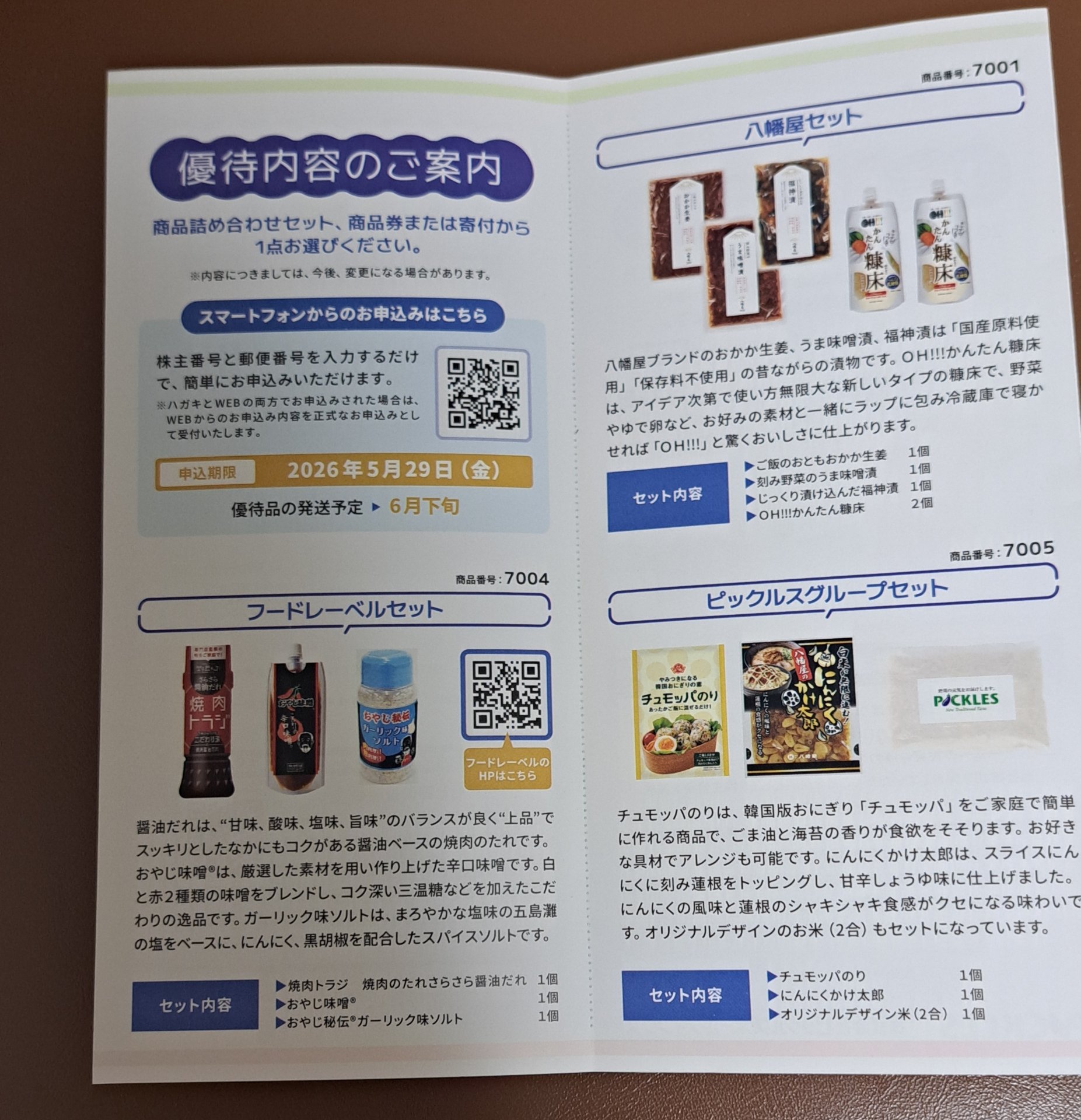 優待画像
