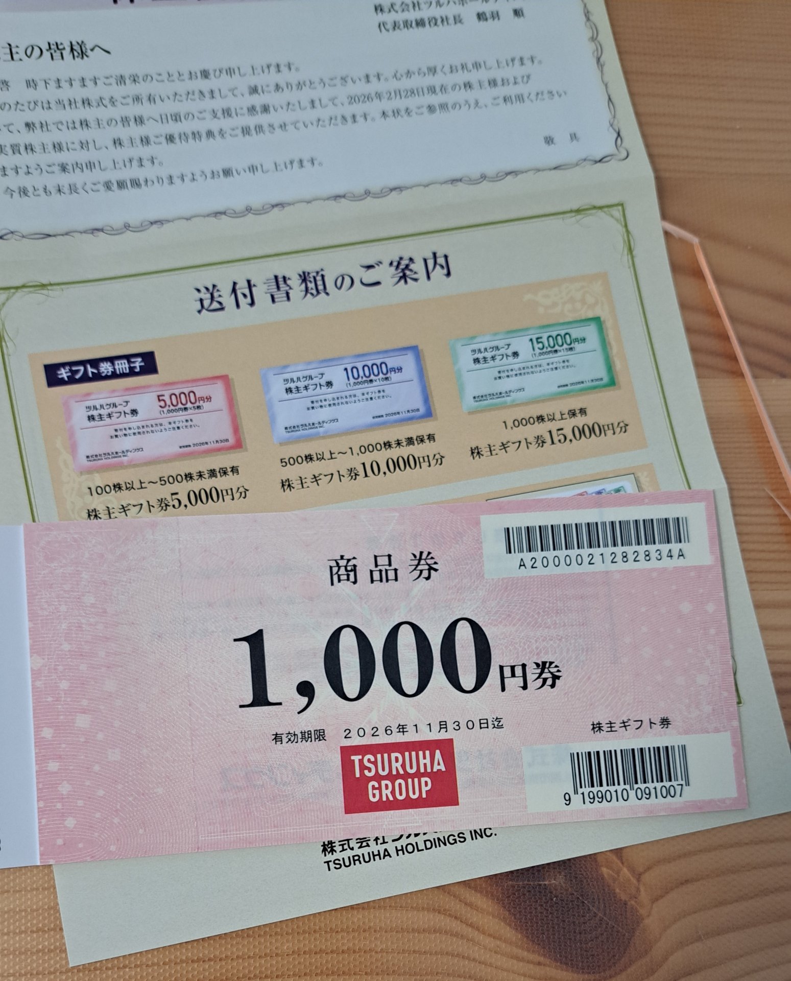 優待画像